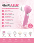 6-in-1 Facial Cleansing Brush – Deep Cleansing & Exfoliating Skincare Tool